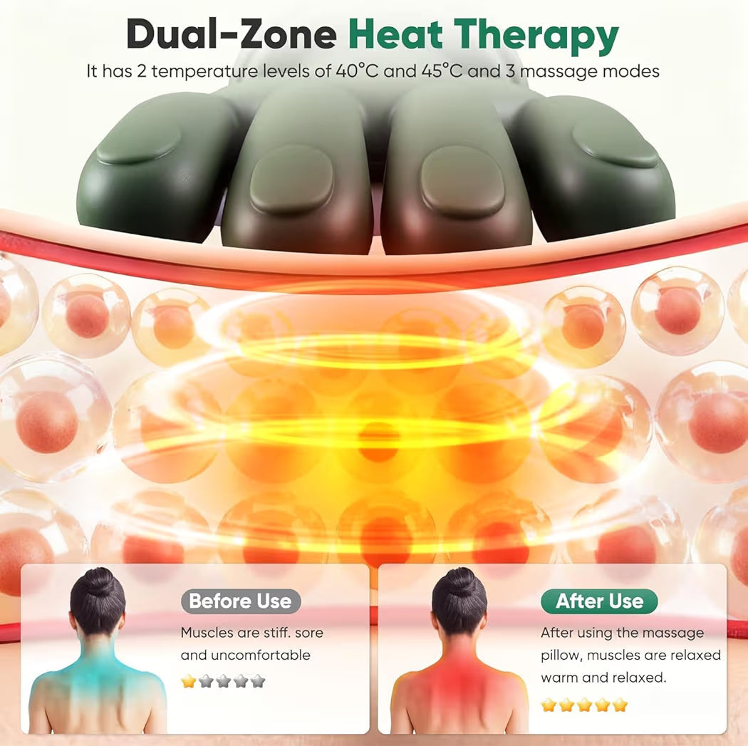 Wireless Neck and Shoulder Portable Massager