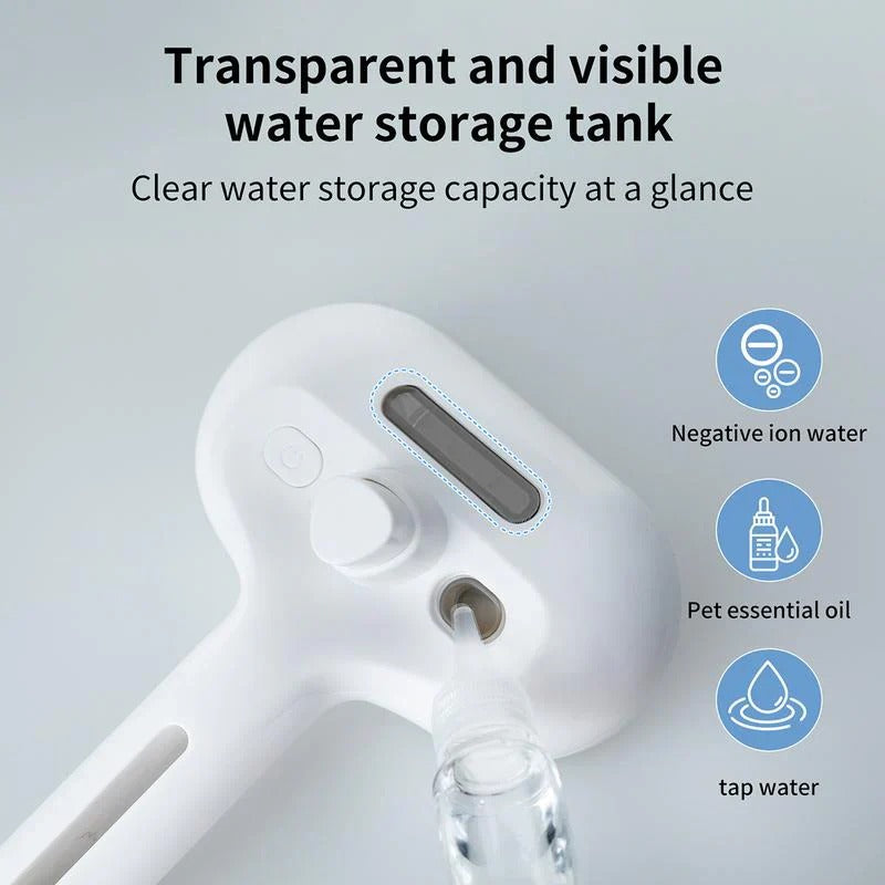 2-in-1 Self-Cleaning Cooling Pet Grooming Brush for Dogs & Cats