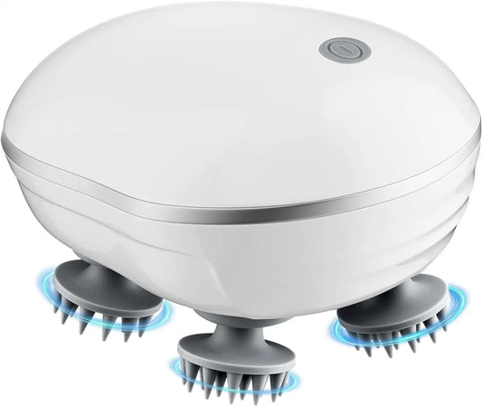 3D Electric Scalp Massager – Rechargeable Head & Body Relaxation Device