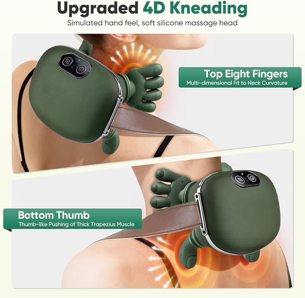 Wireless Neck and Shoulder Portable Massager